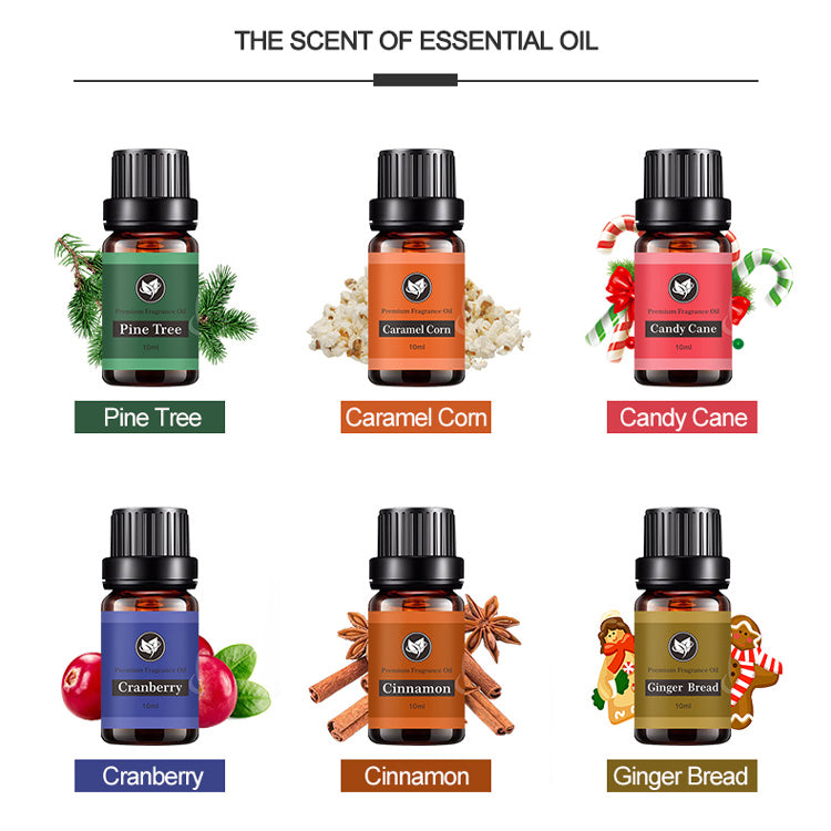 Essential Oils Set- 6 different aromas