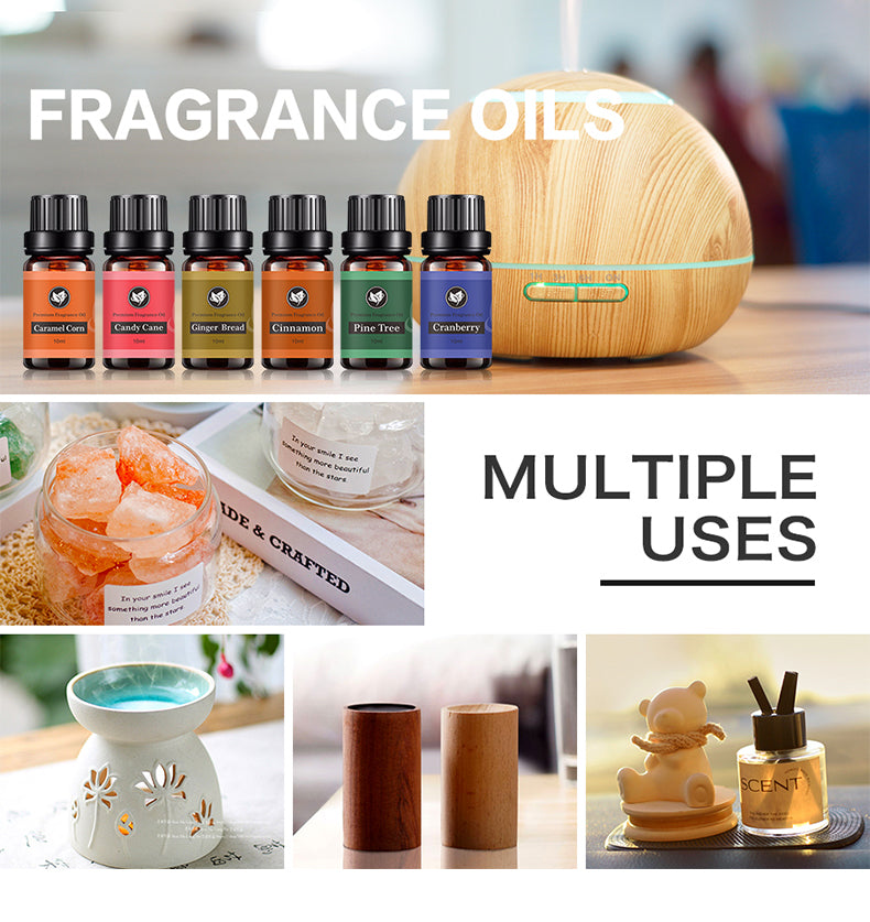 Essential Oils Set- 6 different aromas